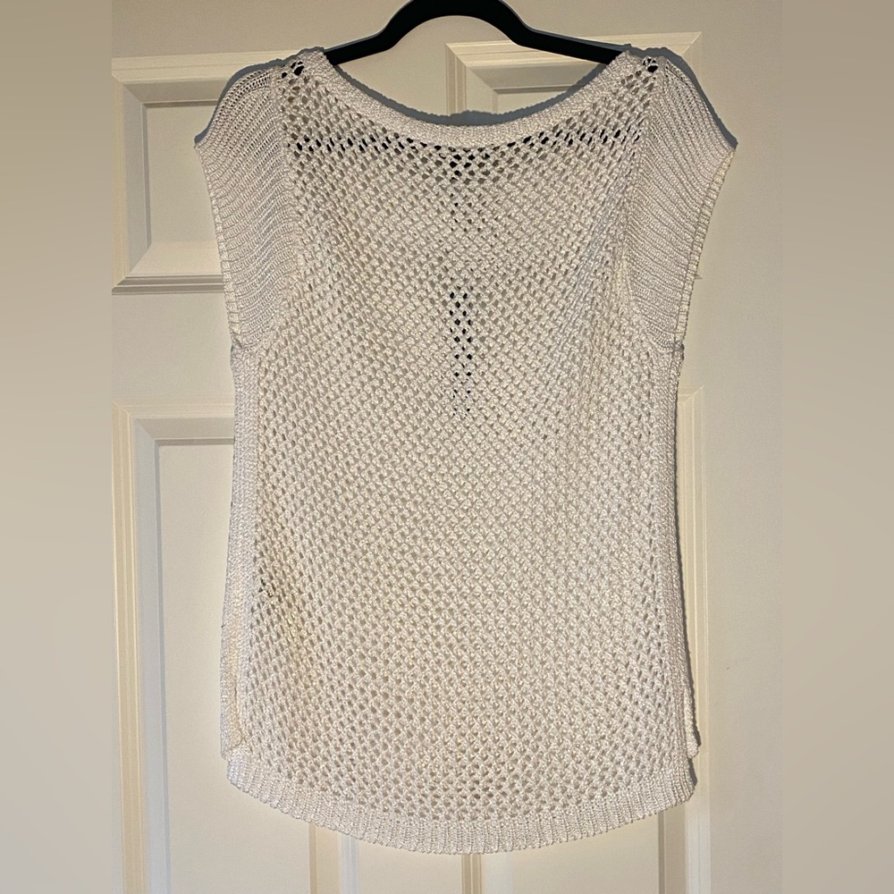 White House Black Market Size Small White Sweater